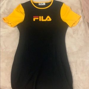 Fila brand tight fit dress